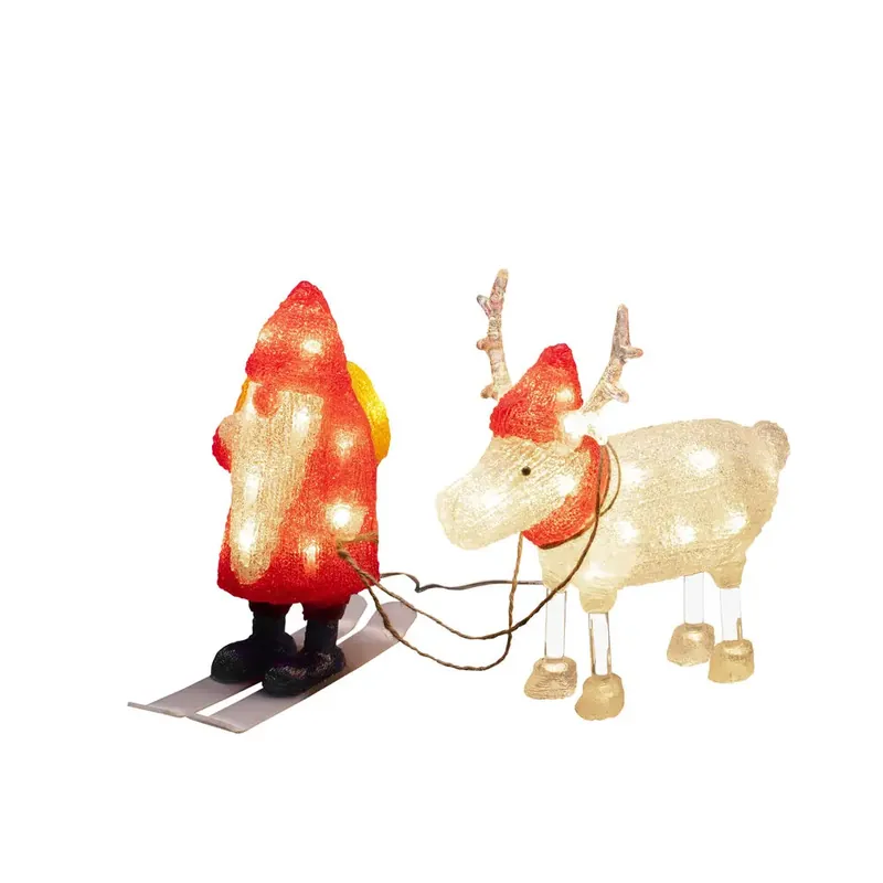 Tomte med ren akryl