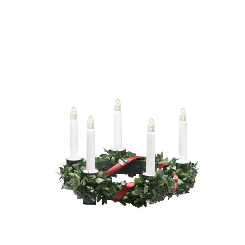 Couronne De Sainte Lucie Avec Décoration