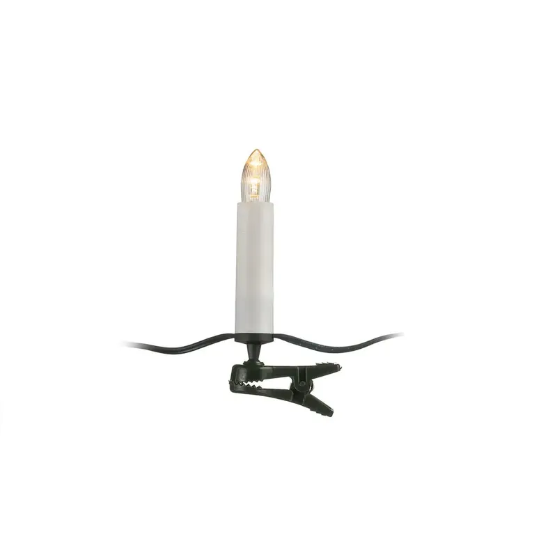 Guirlande lumineuse pour sapin, blanc chaud, 16LED, 12m
