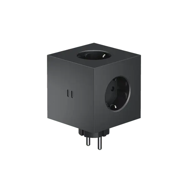 Square 2 Socket extender with 30W Dual USBC