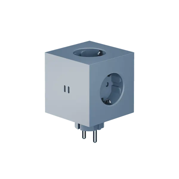 Square 2 Socket extender with 30W Dual USBC