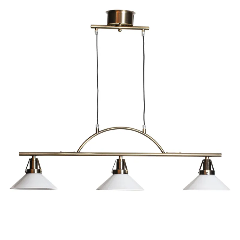 Lampe Style École 90cm suspension