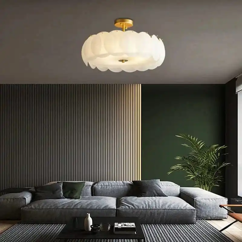 Lampara - Plafonnier en verre dépoli pour une décoration lumineuse