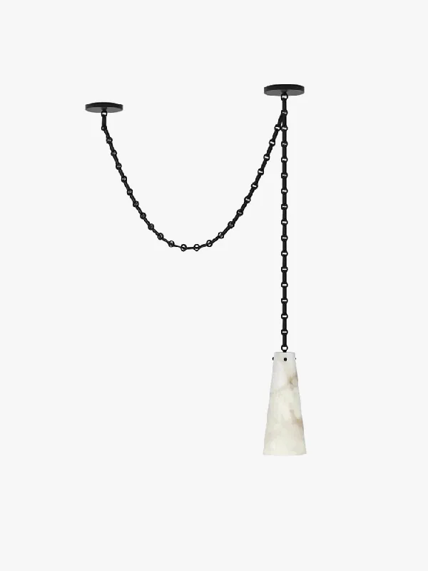 Plafonnier LED Suspendu en Marbre Sur-Mesure 2024 - Luxe Illuminé