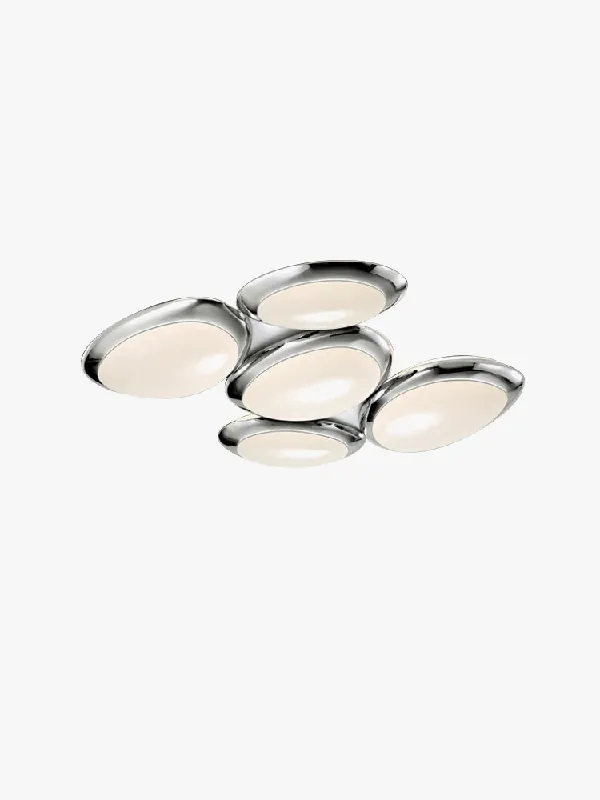Plafonnier LED Intelligent : Design Moderne en Forme de Galets - Édition 2024