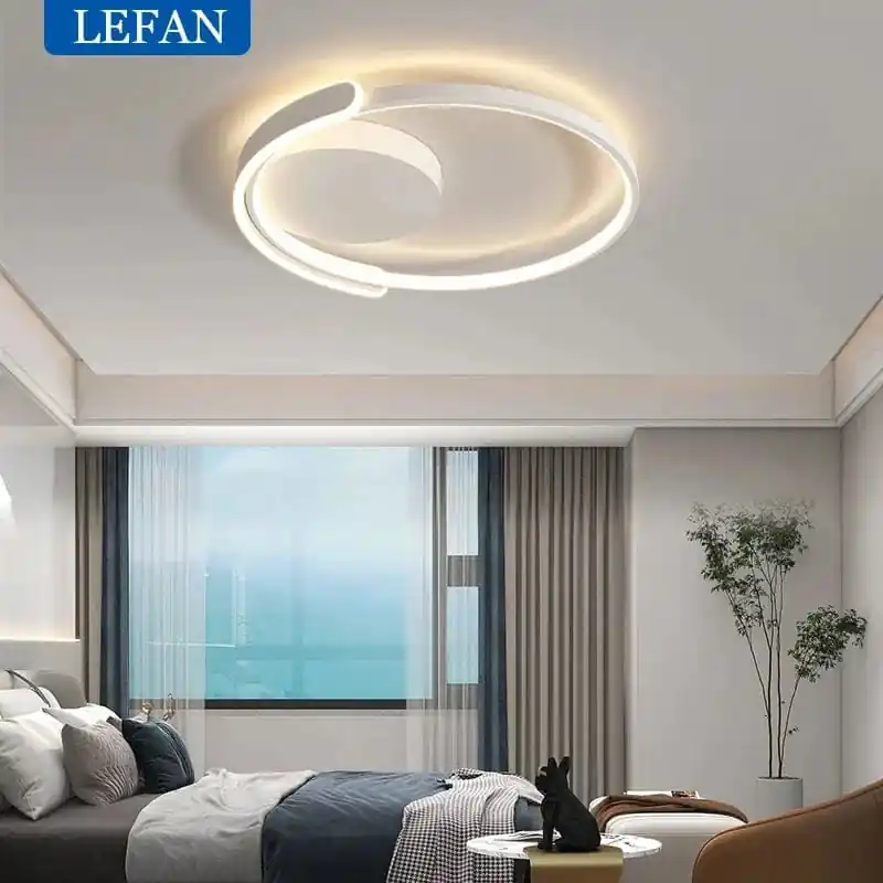 Lampe LED Design en Forme d'Anneau pour Intérieur