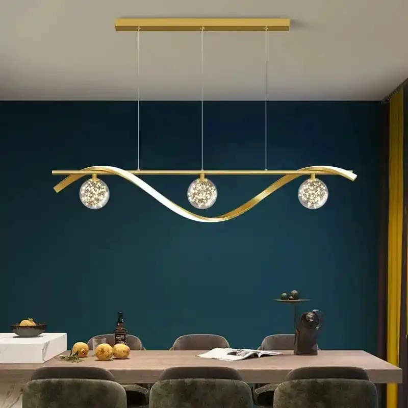 Suspensions LED en verre minimalistes avec gradation - Luminaires Domestiques