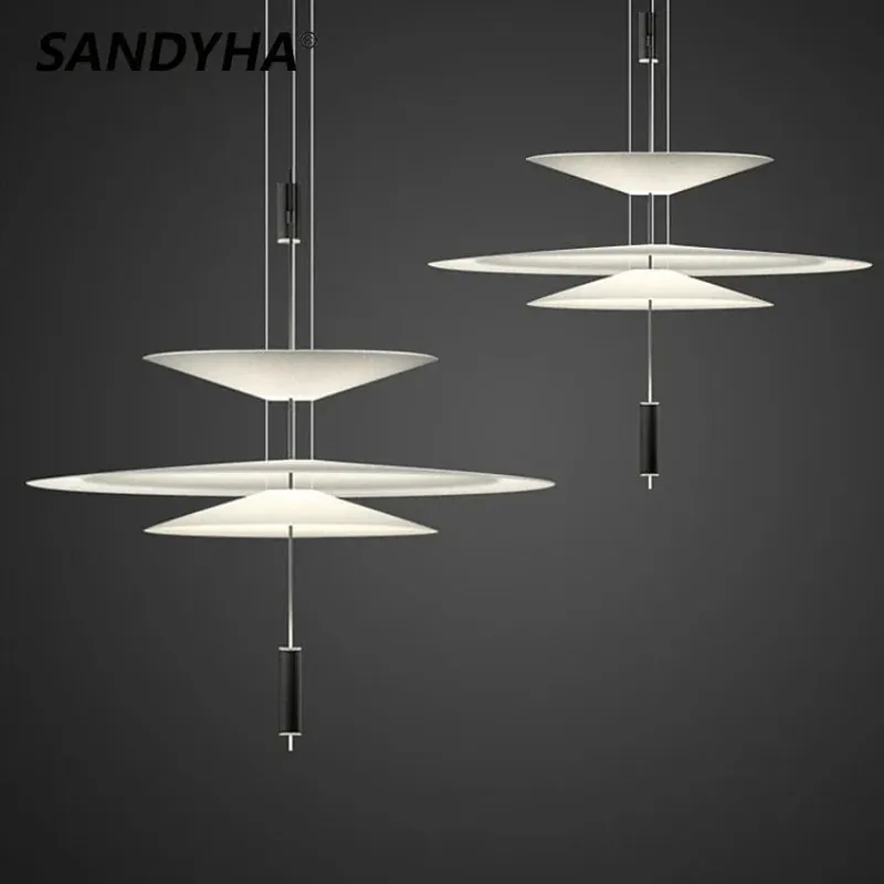 Sandyha Lustre Style Soucoupe Volante LED Moderne pour Décoration Intérieure