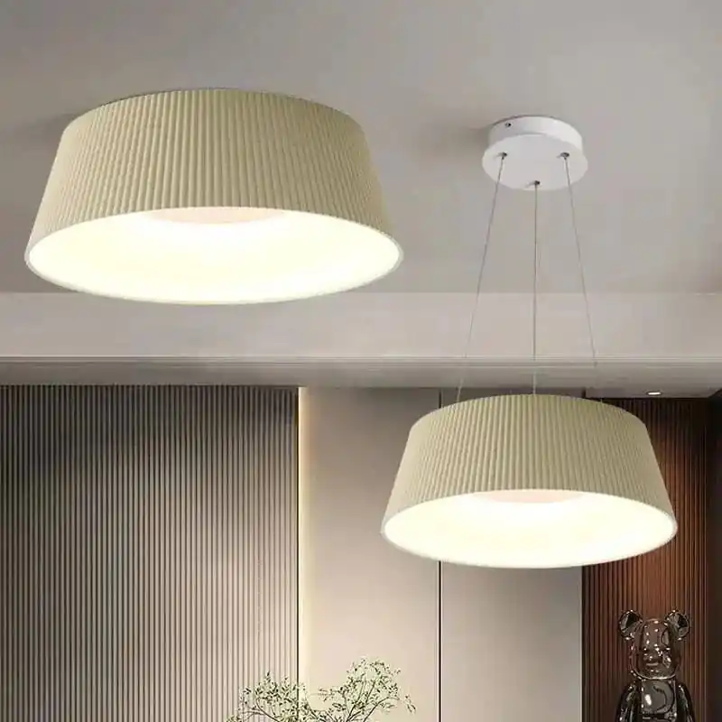 Lustre Nordique Moderne à LED pour un Intérieur Épuré