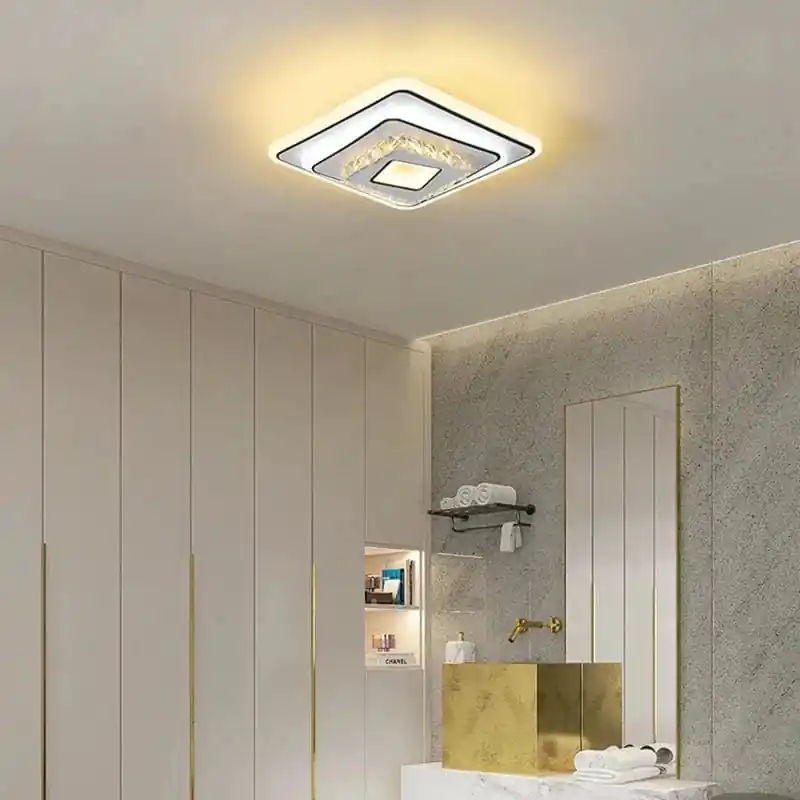 Plafonnier Cristal LED Moderne et Minimaliste