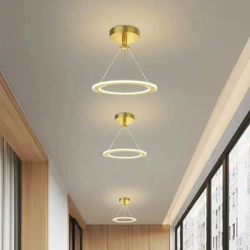 Lustre Nordique Moderne pour Balcon et Entrée