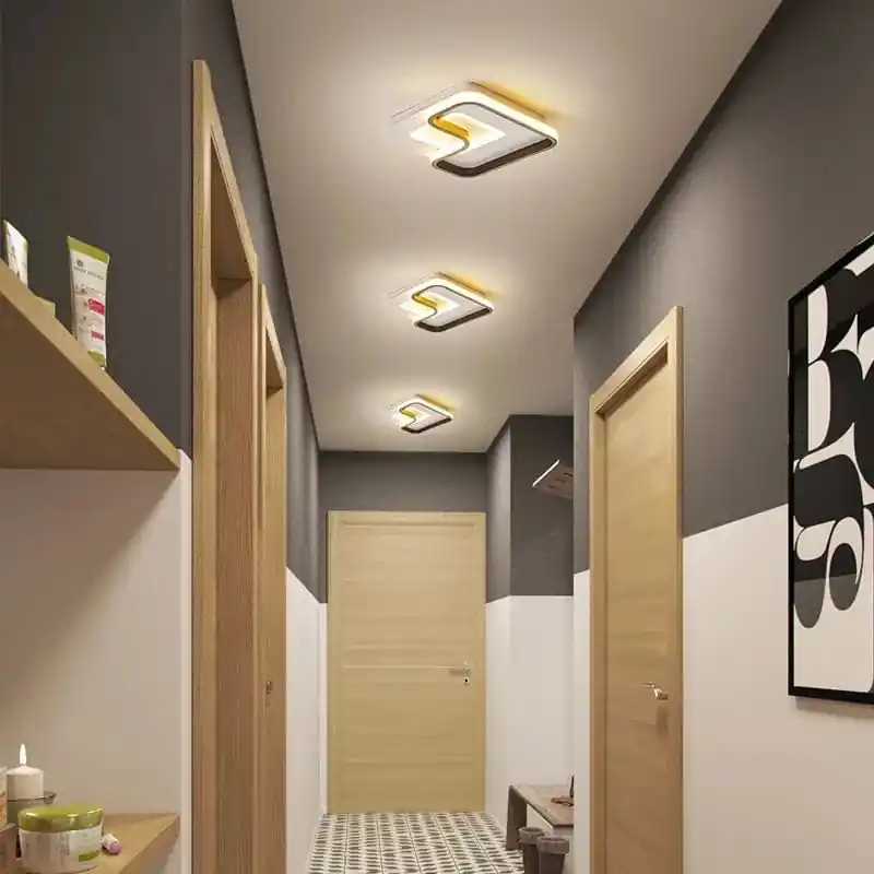 Lustre LED moderne romantique et créatif - Éclairage nordique chaud