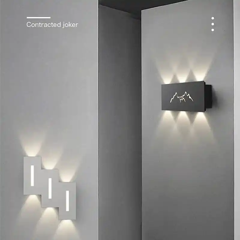 Applique Murale LED Double Tête Nordique pour Hôtel