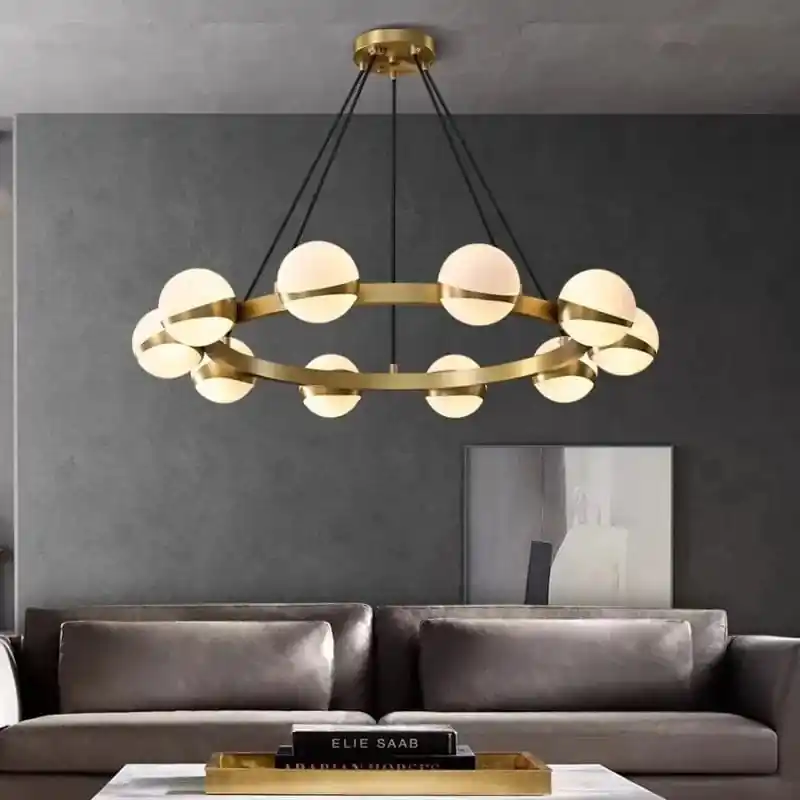 Boule de verre moderne illuminée par des LED pour sublimer votre décoration intérieure