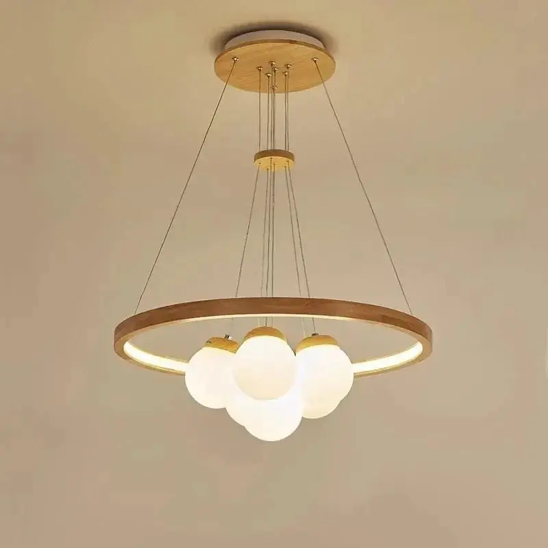 Plafonnier LED Sphère en Verre Design Moderne