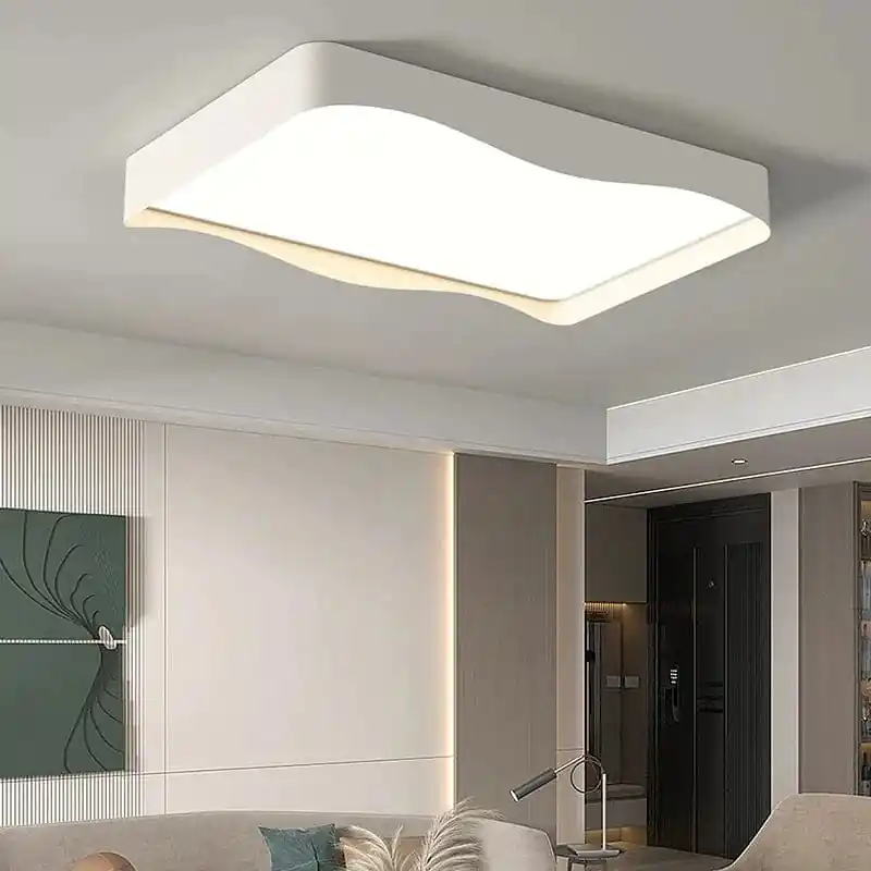 Plafonnier LED moderne minimaliste - Économie d'énergie et protection des yeux