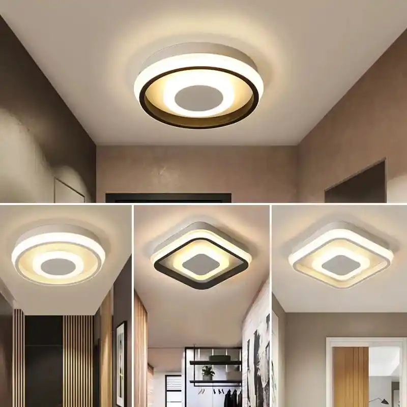 Plafonnier LED moderne pour intérieur nordique - Luminaire élégant