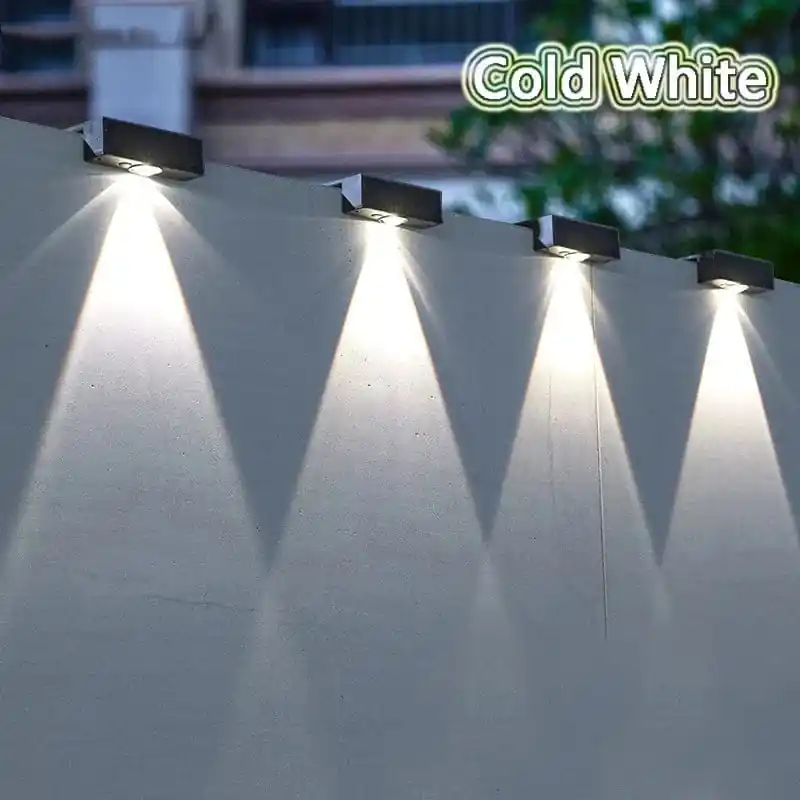 Applique murale solaire LED étanche pour extérieur : idéale pour jardin, balcon et patio