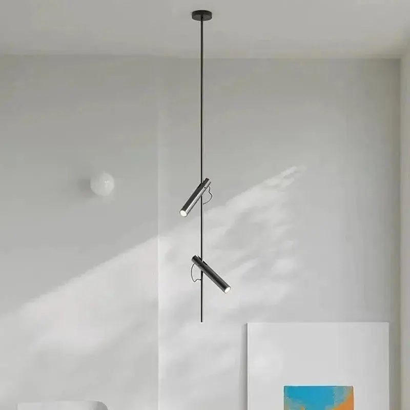 Lampe Suspendue LED Moderne Rotative avec 1\\/2\\/3 Têtes pour Intérieur - Luminaé