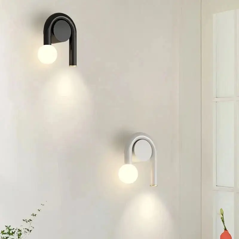 Applique murale moderne en verre 3000k pour intérieur avec livraison directe