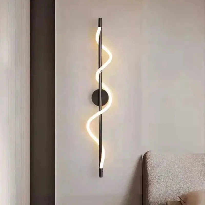 Applique murale en laiton avec télécommande et gradation - Design exclusif