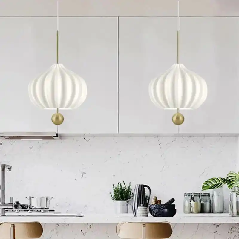 Lampe Suspendue Moderne en Verre avec Fil Réglable en Métal - Collection Élégance