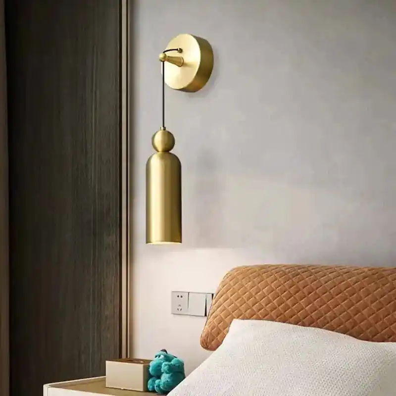 Applique murale design moderne avec cordon réglable