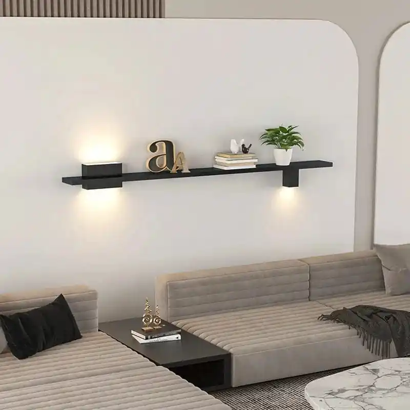 Applique murale led minimaliste en métal 3000k