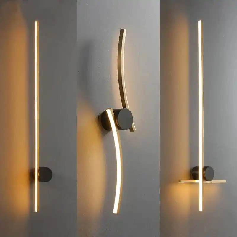 Applique murale LED design en cuivre pour une ambiance apaisante