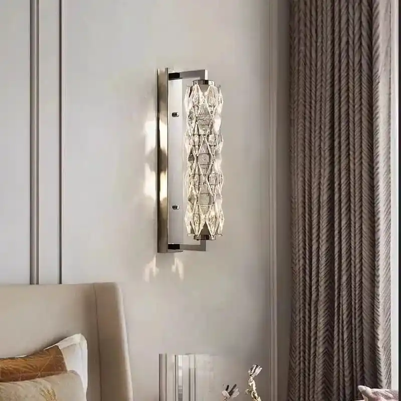 Applique murale LED Crystal Glow avec gradations personnalisables