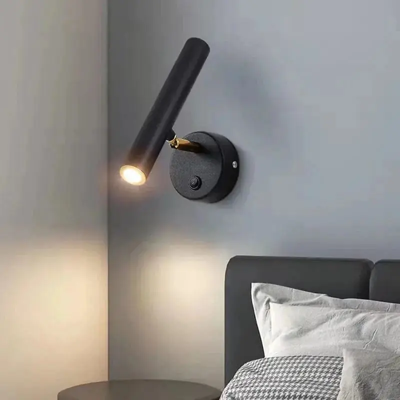 Applique murale LED rotative design pour lecture et relaxation