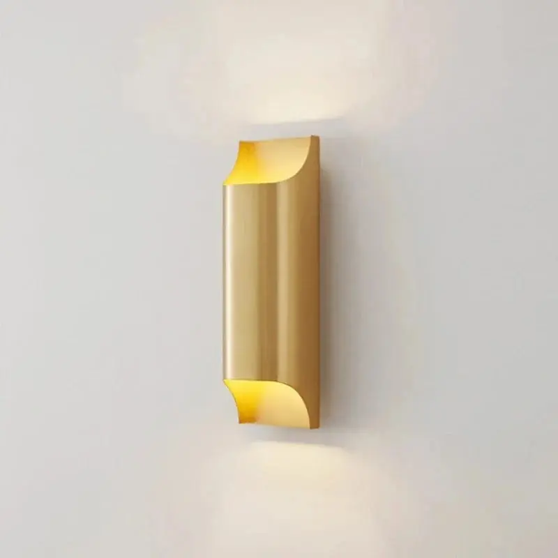 Applique Murale Minimaliste Cuivre