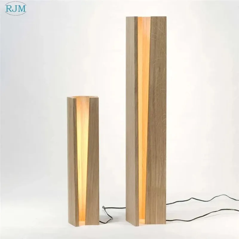 Lampes de table en bois massif - Collection moderne et créative