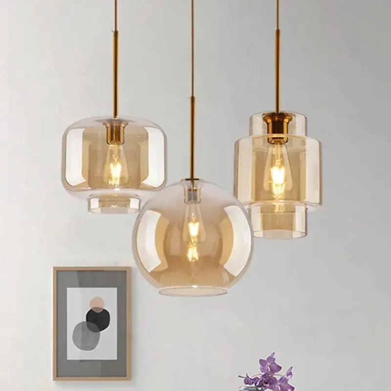 Lampe LED Suspendue Nordic Design Minimale et Décorative