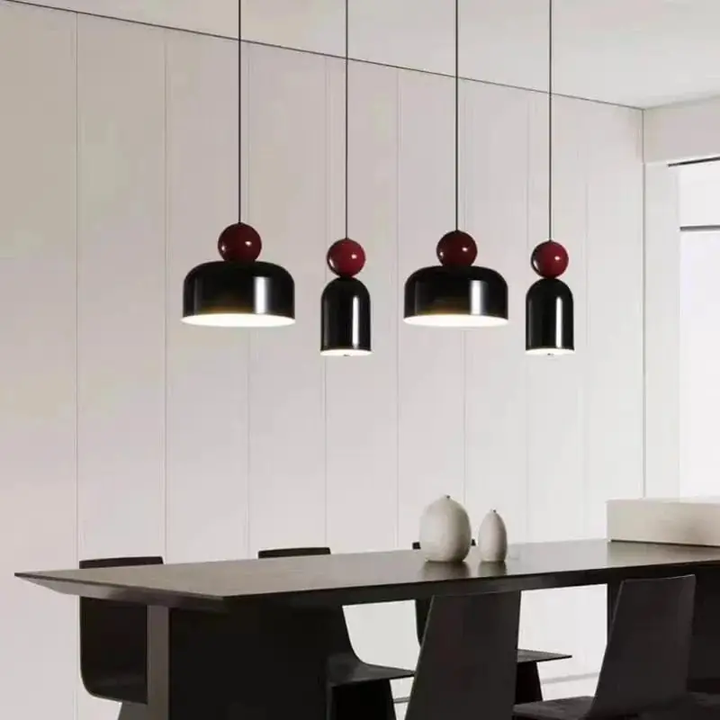 Lustre LED tendance avec cordon métallique ajustable - Livraison directe
