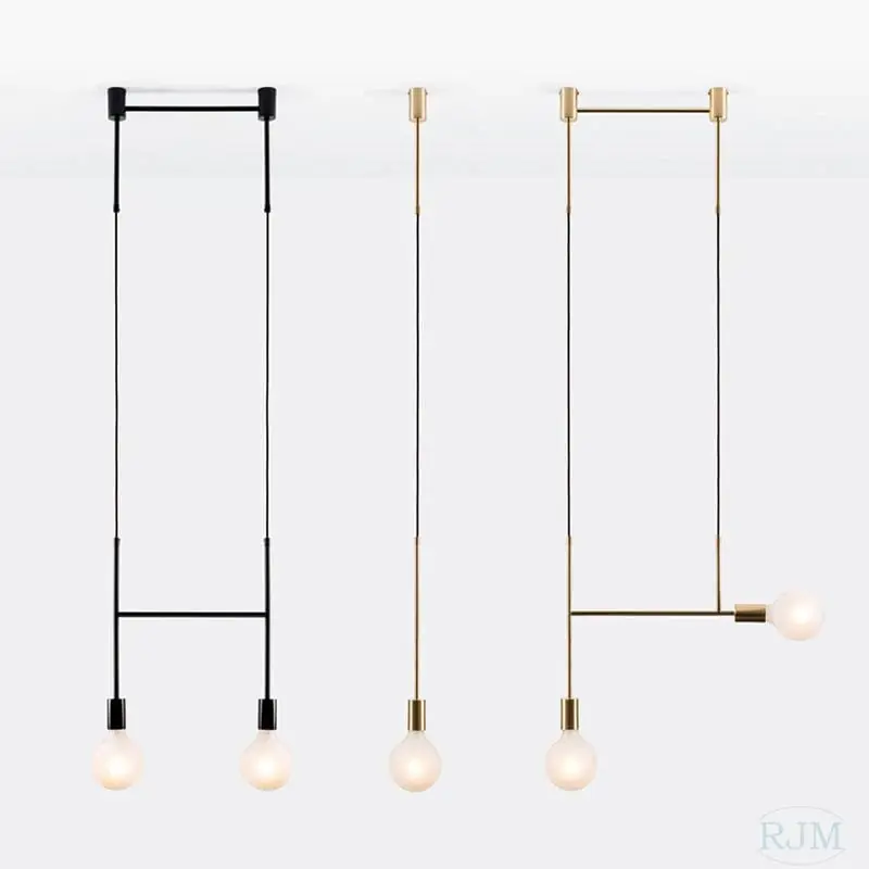 Lustre Nordique Or Moderne pour Décoration de Noël et Luminaires Maison