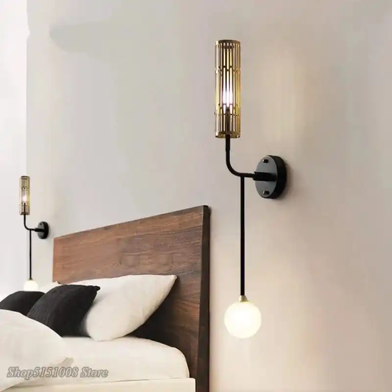 Applique murale LED moderne nordique luminaire décoratif innovant