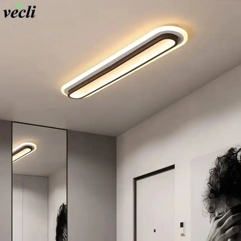 Plafonnier Moderne LED Surface Montée avec Lumière Intégrée