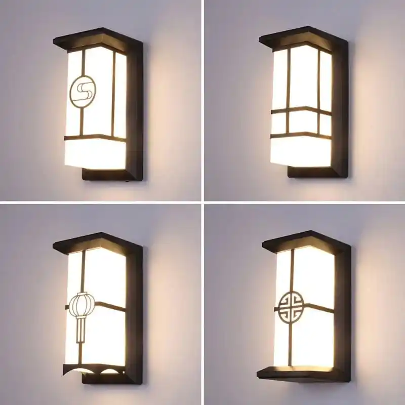 Applique murale extérieure étanche ABS pour illuminer votre jardin