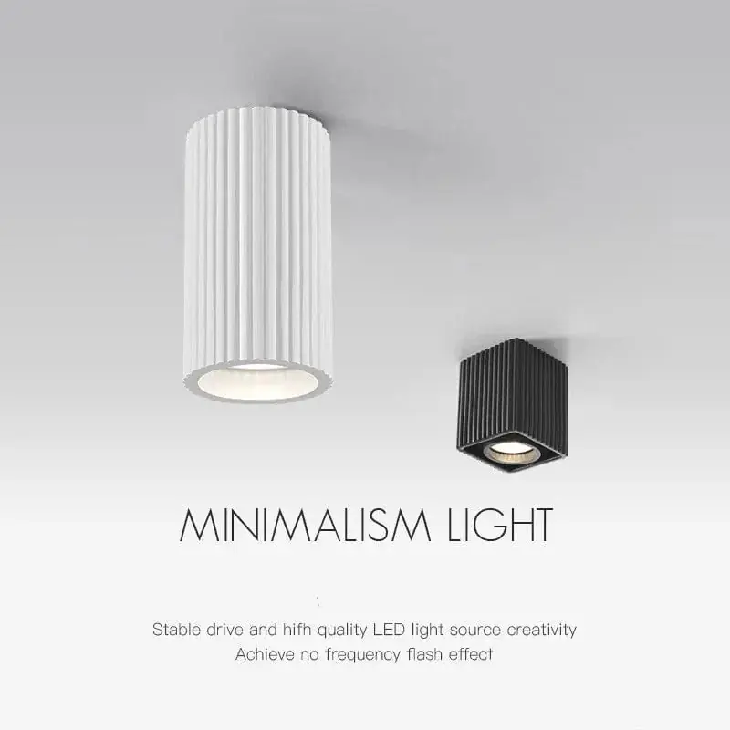 Downlight Nordique en Résine pour une Décoration Intérieure Élégante
