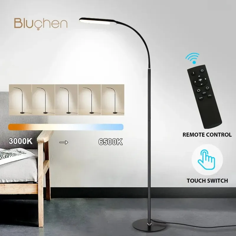 Lampadaire LED SmartTouch avec Télécommande