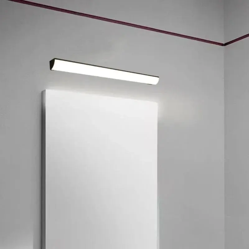 Applique Murale Miroir en Aluminium - Ligne Minimaliste - Livraison Directe