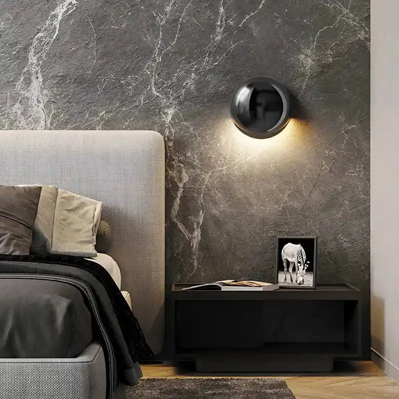 Applique Murale Moderne en Fer Acrylique 3000K - Lampe d'Ambiance Livraison Directe