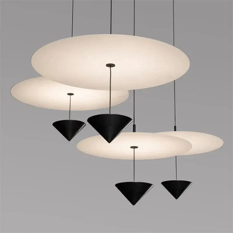 Suspension LED Conique Art Déco Design - Hauteur Réglable - Nouveauté