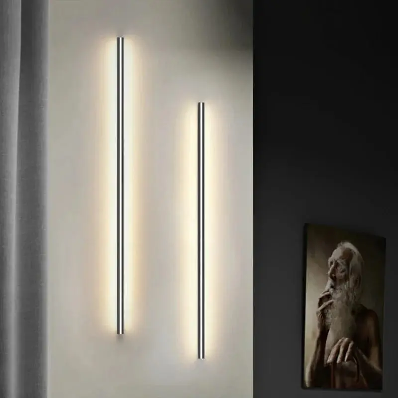 Applique Murale LED Moderne Avec Interrupteur à Intensité Variable - Éclairage Élégant