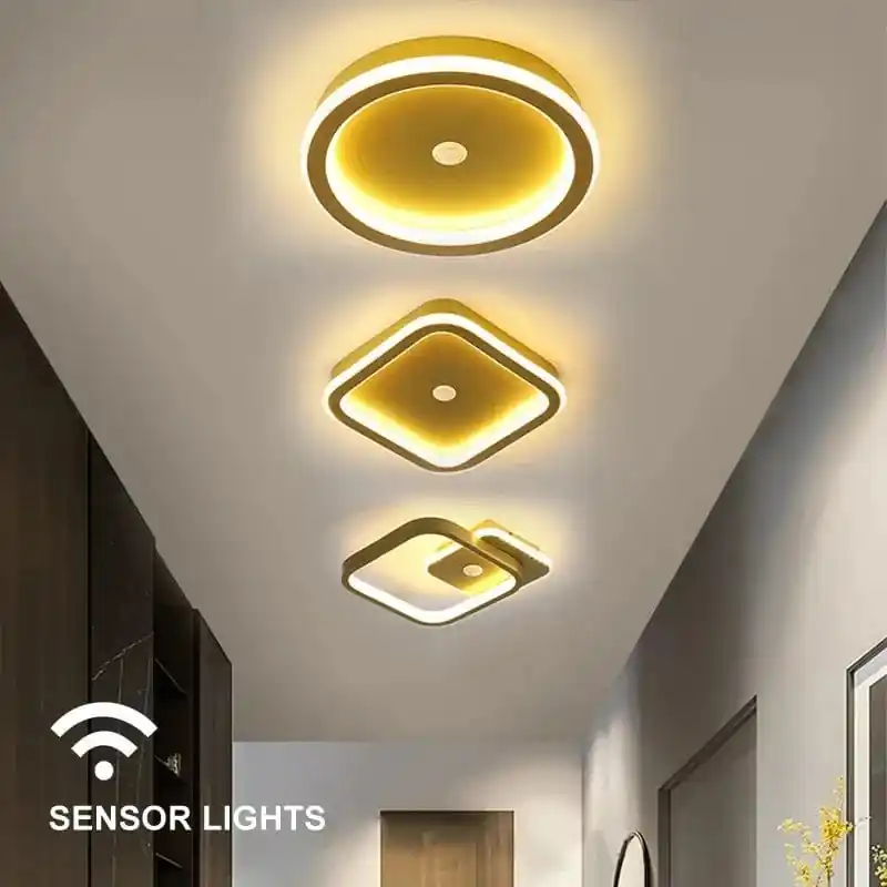 Plafonniers LED Intelligents avec Capteur de Mouvement pour la Maison