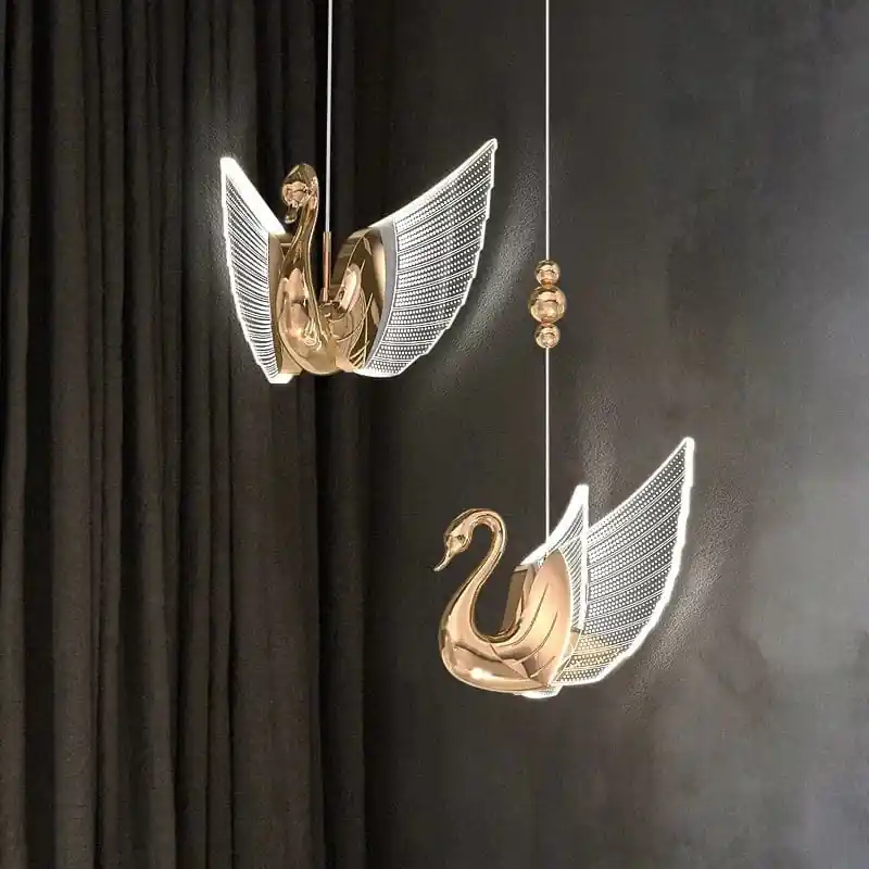 Lampes suspendues LED modernes pour une décoration intérieure élégante
