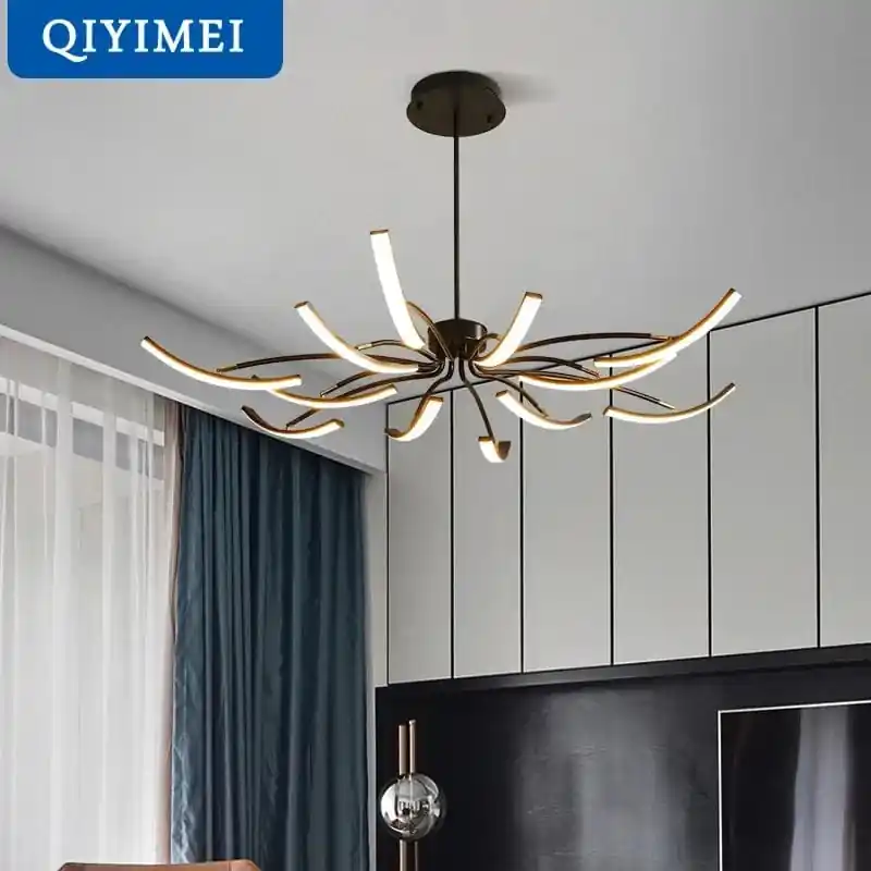Lustre LED moderne pour un éclairage intérieur de haute qualité - Livraison directe