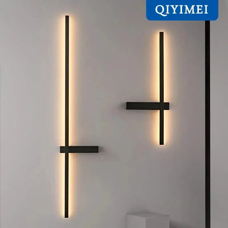 Applique murale LED Minimaliste en Aluminium - Éclairage Intérieur