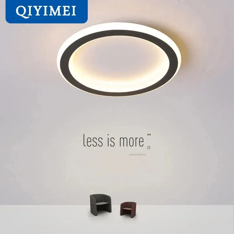 Plafonniers LED ronds et carrés : la simplicité illumine votre intérieur